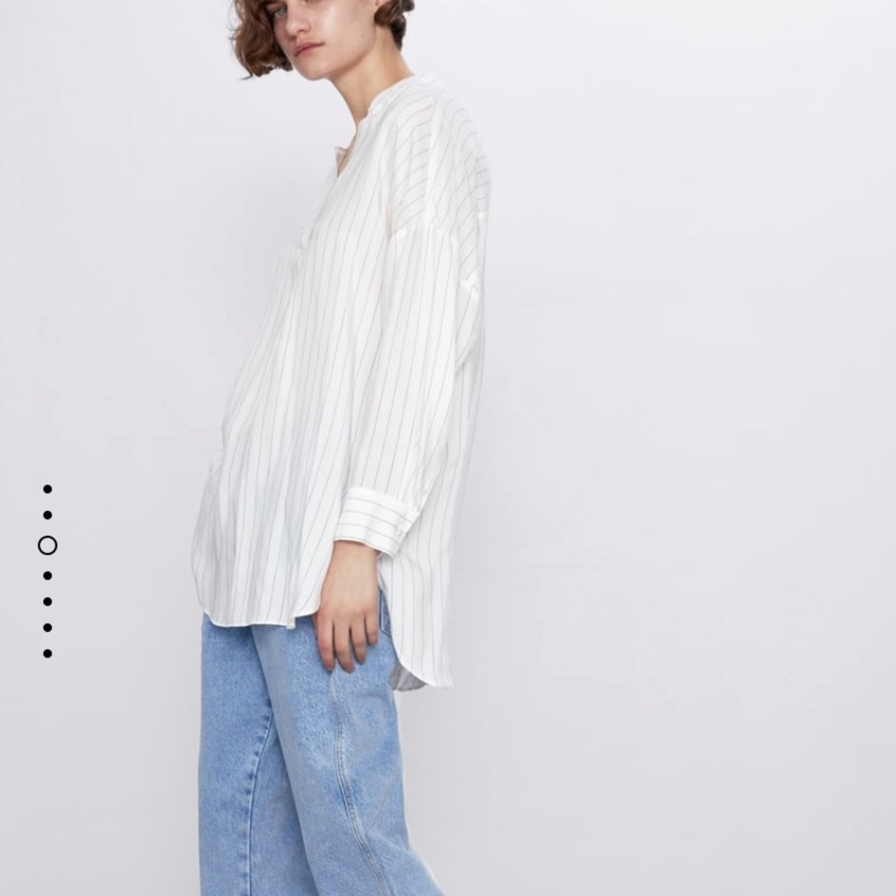 NWT zara striped top